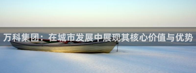 和记火爆官网：万科集团：在城市发展中展现其核心价值与优势