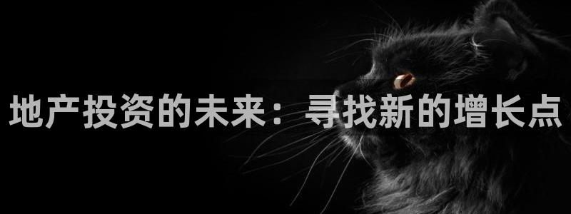 h88和记官网登录：地产投资的未来：寻找新的增长点