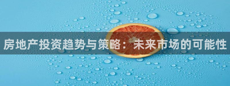 和记电讯香港官网：房地产投资趋势与策略：未来市场的可能性