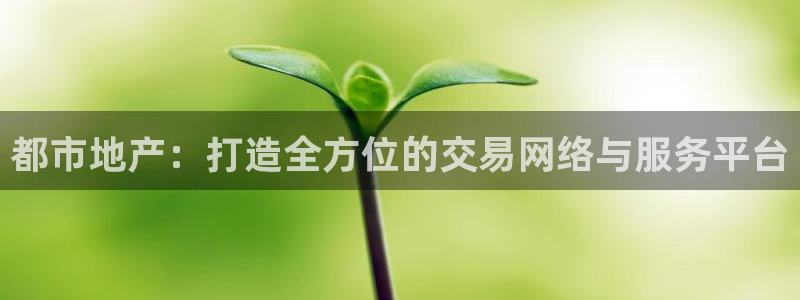 和记官网登陆：都市地产：打造全方位的交易网络与服务平台