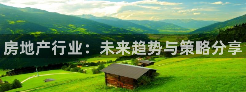 江苏和记伟业官网：房地产行业：未来趋势与策略分享