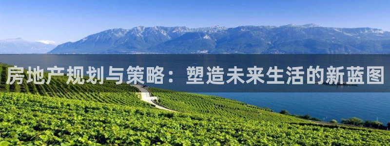 和记登录官网：房地产规划与策略：塑造未来生活的新蓝图