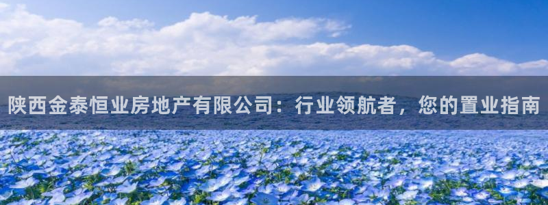 澳门和记官网：陕西金泰恒业房地产有限公司：行业领航者，您的置